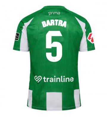 Real Betis Marc Bartra #5 Hjemmebanetrøje 2025-26 Kortærmet